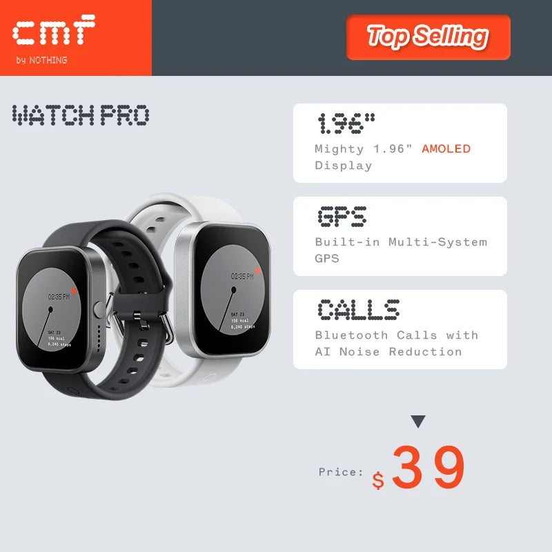 CMF by Nothing® Watch Pro – Smartwatch - 2026